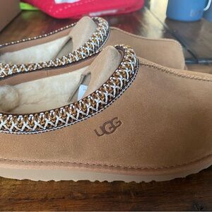 UGG Tan Suede Slippers